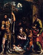 The Adoration of the Shepherds Giulio Romano